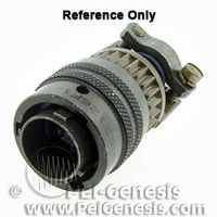 Amphenol Industrial PT06SE-20-16S(SR) Circular Connector Socket Environmental Resisting with Strain Relief Bayonet Coupling Crimp Termination Straight Plug 20-16 Insert Arrangement 20 Shell Size 16 Contacts