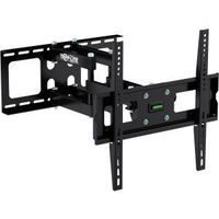 Tripp Lite Display TV LCD Wall Mount Arm Swivel Tilt Flat Screen - 26" to 55" Screen Support - 110 lb Load Capacity - Metal - Black - DWM2655M