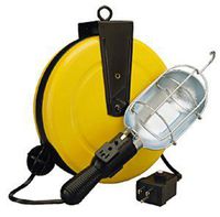 Alert 500050GCB Pro Reel Retractable Cord Reel Work Light