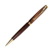 Comfort Twist Pen - Titanium Nitride - Walnut Claro