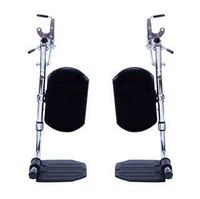Invacare Elevating Legrests for Tracer and 9000 1208: Footplate Type - Composite Footplates