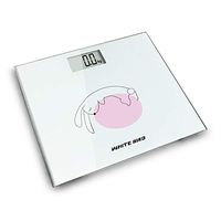 DQIDH Household Weight Scale 6mm Tempered Glass Health Scale Body Scale Electronic Scale Backlight Display Slim Design,C