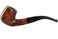 Brigham Mountaineer 323 Tobacco Pipe - Bent Billiard Smooth