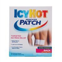 Chattem Drug 199-5794 Icy Hot Back Patch X-Large, 5 ½” x 9 3/4" (Pack of 3)