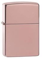 Zippo High Polish Rose Gold Pocket Lighter (49190)