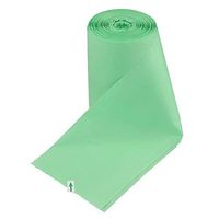 Qsbon Green 100% Biodegradable Compost Bags, 1.5 Gallon, 90 Counts