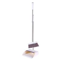 WEIFAN CAI - Long Handle Cleaning Broom and Dustpan Set Carpet Cleaning Plastic Pet Hair Removal Indoor and Outdoor (Size : 76x26cm)
