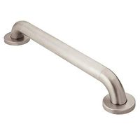 Moen R8932P Home Care 32-Inch Concealed Screw Bath Safety Bathroom Grab Bar, Peened