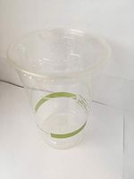 World Centric's Compostable Corn PLA Cold Cup Combo: 20 Ounce PLA Cups and PLA Lids (200 SETS: 400 UNITS)