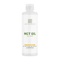 Dr. Amy Myers MCT Oil, Perfect for Morning Coffee and Ketogenic Diet - Ultra Pure C8 Caprylic Acid and C10 from Coconut Oil - Helps Boost Energy and Ketones, 16 Fl Oz (Unflavored)