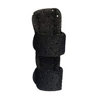 Finger-Fixed Protective Sleeve Finger-Finger Middle Finger Finger Sleeve Finger Fracture Tendon Injury Fixed Splint Black Breathable