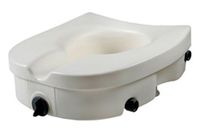 Raised Toilet Seat with Lock
