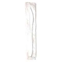 GEN MWKIW Wrapped Mediumweight Cutlery, Knives, White, 6 1/4" (Case of 1000)