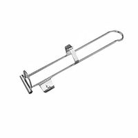 Roscoe Medical Roscoe D/E wheelchair cylinder rack, chrome, Cylinder capacity: 1