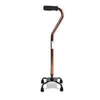 Wheelchair YAN SYF Portable Crutches Aluminum Cane T-Handle and Large Base Adjustable Walker Lightweight A+ (Color : B)