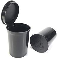 ROYPACK 20 Pack Pop Top 30 Dram 1/4 Ounce Opaque Airtight Medication Prescription Pill Bottle Rx Travel Containers