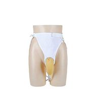 LUCKFY Male Female Urine Bag Portable Underpants Comfort Breathable Urinal System with Spill Proof Urine Collection Bag for Urine Incontinence (2 Pack),Men