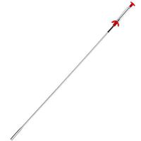 PinnacleT1 Pipe Hair Dredging Tool, 23.6 Inch Metal Wire Brush Kitchen Sink Pipe Cleaning Hook Bathtub Hair Dredging Tool Sewer Dredging Device Filter Snake Hair Drain Clog Remover