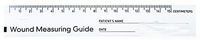 Wound Measurement rulers 6 Inch/15 cm. Case of 14400 Wound Measuring Guides. Disposable Paper Ruler for Wound Measurement. Single-Use Rulers. Non-sterile. Latex-Free.