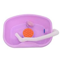 Ang Yishao Shampoo Basin for Bedridden Patients,Medical Stable Handy Hair Washing  Basin,Use in Bed(Pink)