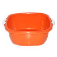 Plastic Basin Orange 5.04 inches, Case of 24