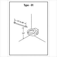 American Specialties Snap Flange Mounting 1.25" Dia. Grab Bar Length: 24"