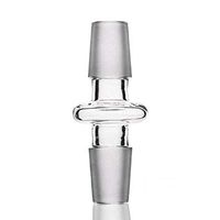 18mm Glass Hookah Bowl Adapter (Male/Male)