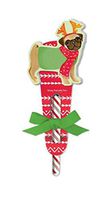 Lady Jayne Christmas Sweater Pups Sticky Pad with Pen, Pug 12337