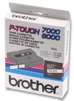 Brother 1/2 Inch x 26.2 Feet Black On Clear Standard Laminated Tape for P-Touch (TX131)