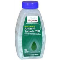 Walgreens Antacid Chewable Tablets Extra, Wintergreen, 96 ea
