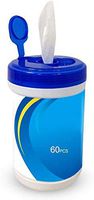 75% Alcohol Wet Wipes 60 Wipes/Pack Portable Cleaning Wipes Wet Wipes - 1pack60wipes Totally