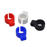 Lzttyee 10 Pcs Silicone Smoking Ring Cigarette Holder for All Smokers,Hands Free for Holding Phone,Play Games,Computer Mouse