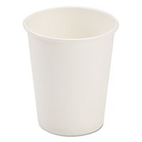 Pactiv D8HCW Dopaco Paper Hot Cups, 8 oz, White (Pack of 1000)