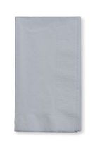Silver Dinner Napkin, Choice 2-Ply, 15" x 17" - 125/Pack