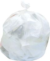 Heritage 2597636 Heritage 8-10 Gallon Trash Bags 24x27 High Density 6 Mic Natural