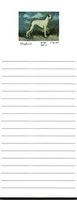 Greyhound Magnetic List Pads - Set of 2