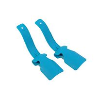 KyStudio 1 Pair Lazy Shoe Helper Unisex Handled Shoe Horn Easy on Off Shoe Lifting Helper