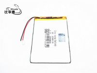 BIHUADE 3.7V 3580110 5000MAH Lithium PolymPo Recer Li-hargeable Battery for DIY Mp3 MP4 MP5 GPS