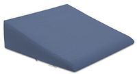 InteVision Foam Bed Wedge Pillow (26" x 25" x 7.5") - 2" Memory Foam Top Layer with Firm Base Foam and a 400 TC, 100% Egyptian Cotton Removable Cover - Helps Relief from Acid Reflux, Post Surgery