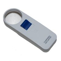 7X LED Pocket Illuminated Magnifier - 1.9 Inch Lens