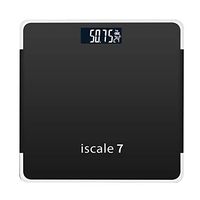 WskLinft Body Fat Scale, 180kg Accurate Electronic Weight Tempered Glass Home Bathroom Floor Body Scale Black