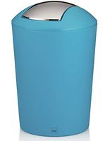 Kela Trash Can with Lid Marta Collection, Turquoise