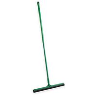 Vikan - 77532/29382-20W Straight Double Foam Rubber Floor Squeegee With Handle, Green