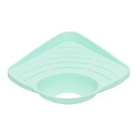 BESTOMZ Kitchen Sink Caddy Sponge Holder Scratcher Holder Cleaning Brush Holder Sink Organizer (Blue)