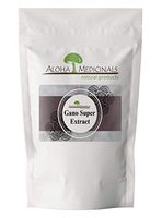 Aloha Medicinals – Gano Super Extract - Organic – Red Reishi, Ganoderma Lucidum, Applanatum, Tsugae – Natural Health Supplement - Supports Cardiovascular, Liver, Gut, Immune Health - 1 Kilo (Powder)