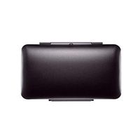 MINRUIGONGMAO Lightweight Aluminum Cigar Humidor, Gift Large Capacity Portable Cigar Box Cigarette Case (Color : Black)