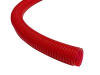 1" Kable Kontrol Colored Split Wire Loom (1" Diameter - 10Ft Long, RED)