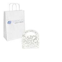 Sparkles Make It Special 10-pcs Purse Favor Candy Boxes Wedding Gift Candy Boxes White