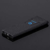 erholi Metal Flameless Windproof Electronic Lighter with Touch Switch Lighters