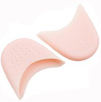 COJOY Silicone Gel Toe Caps Soft Ballet Pointe Dance Athlete Shoe Pads for Women Girl (Nude)
